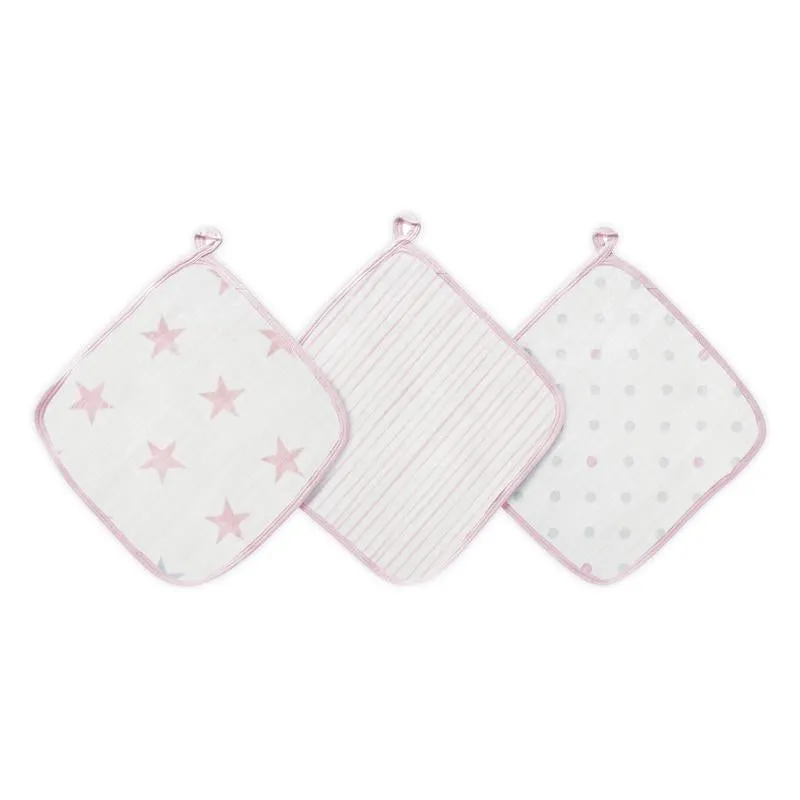 Aden and Anais - Aden by Anais - Wash Cloth Set - Doll