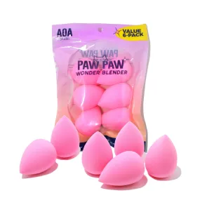 AOA Studio Makeup Sponge Set Makeup Blender latex free and high-definition 6 pcs For powder, Cream, and Liquid, Super Soft Wonder Blender Vegan Makeup Sponge
