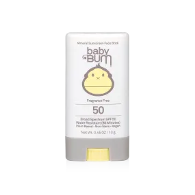 Baby Bum Mineral SPF 50 Sunscreen Face Stick-Fragrance Free