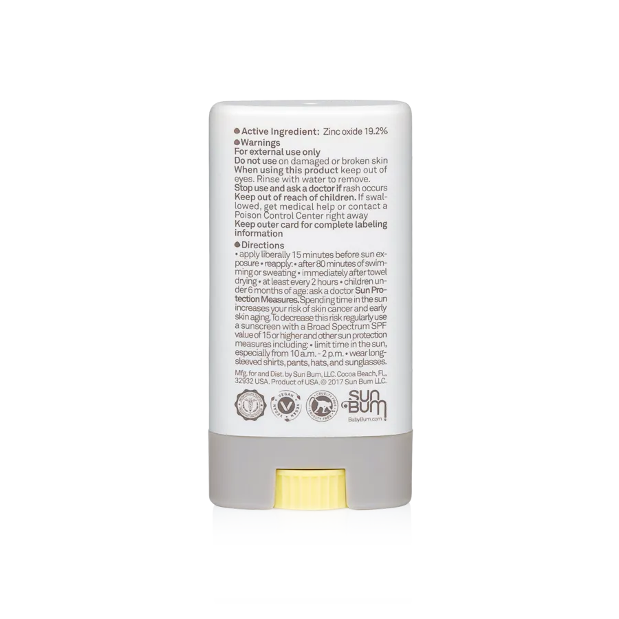 Baby Bum Mineral SPF 50 Sunscreen Face Stick-Fragrance Free