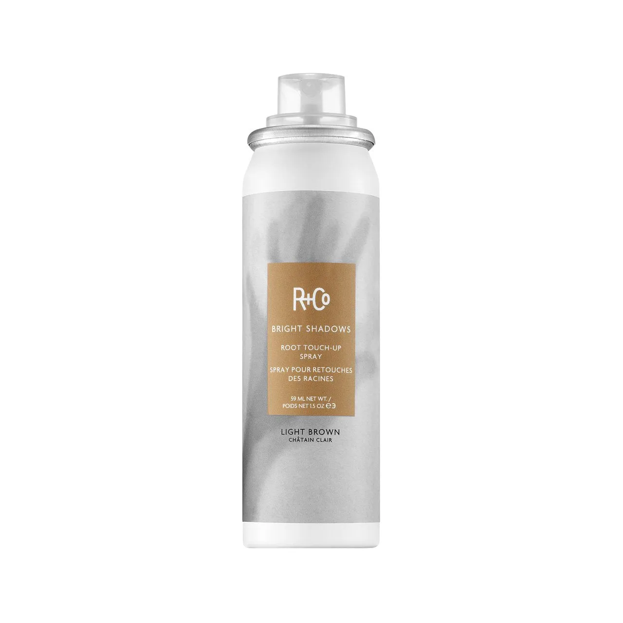 BRIGHT SHADOWS Root Touch Up Spray LIGHT BROWN