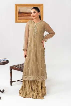 Embroidered Organza Shirt | MB-F24-613