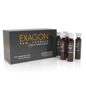 Exagon 9ml x 12 ampoules, stop hair loss