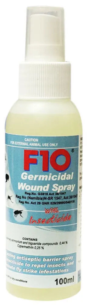 F10 Wound spray with insecticide 100ml