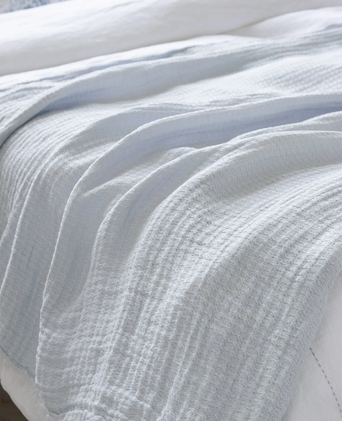 Hampton Linen Throw Mineral