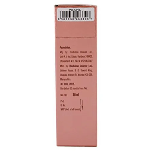 Lakme 9 To 5 Flawless Makeup Foundation, Pearl, 30ml