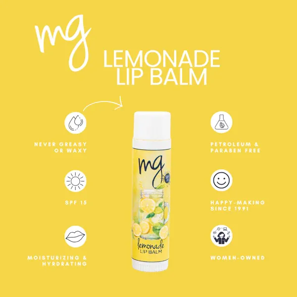 Mad Gab 6 pk Watermelon Sorbet and Lemonade Lip Balms