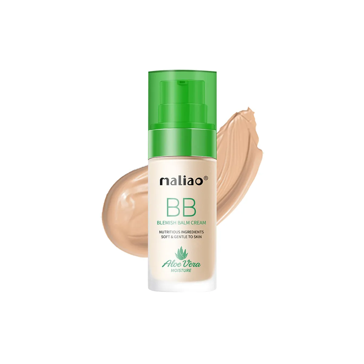 Maliao Aloe Vera BB Blemish Balm Foundation - Moisture, Nourish, and Perfect