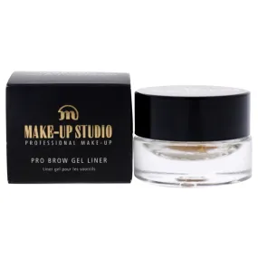 Pro Brow Gel Liner - Warm Blond by Make-Up Studio for Women - 0.17 oz Eyebrow Gel