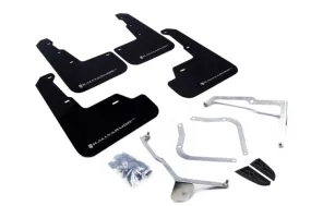 Rally Armor UR Black Mud Flap w/ Silver Logo - Subaru WRX/STI VA