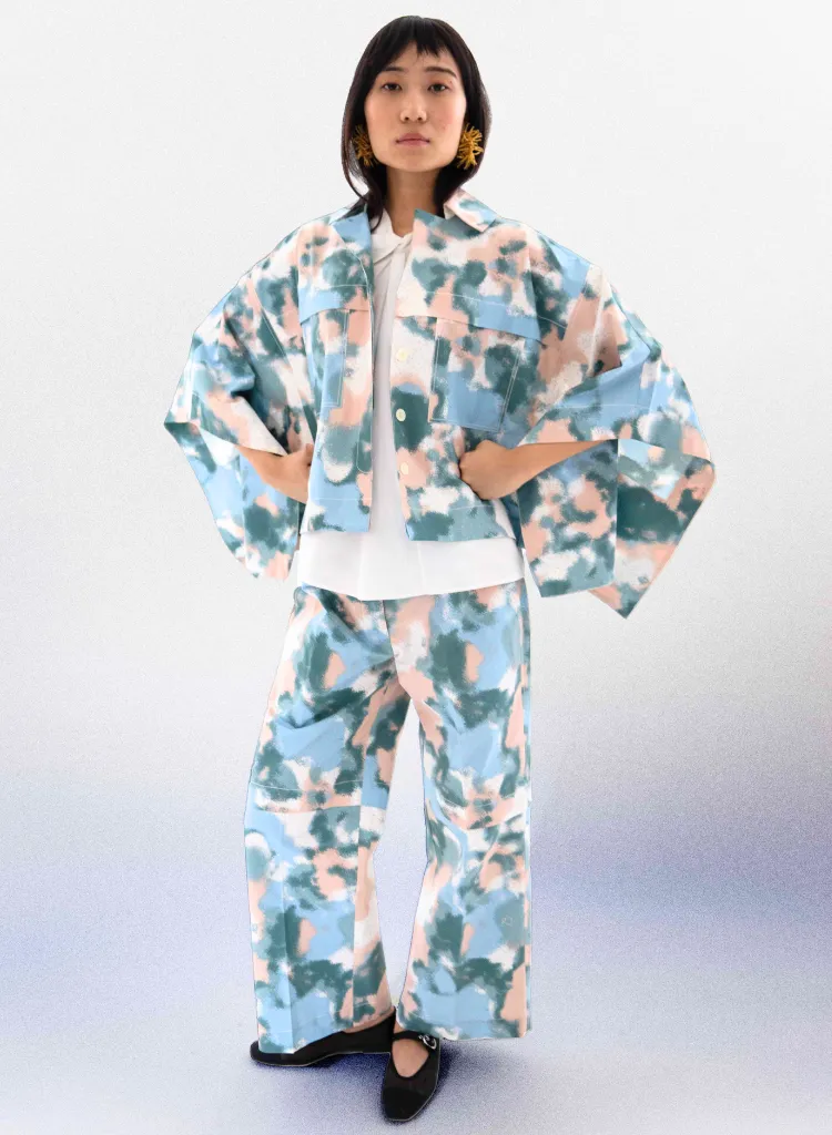 Spray Kimono Jacket